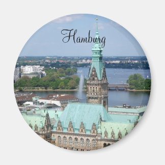 Hamburg Town Hall Magnet
