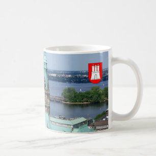 Hamburg Townhall Kaffemugg