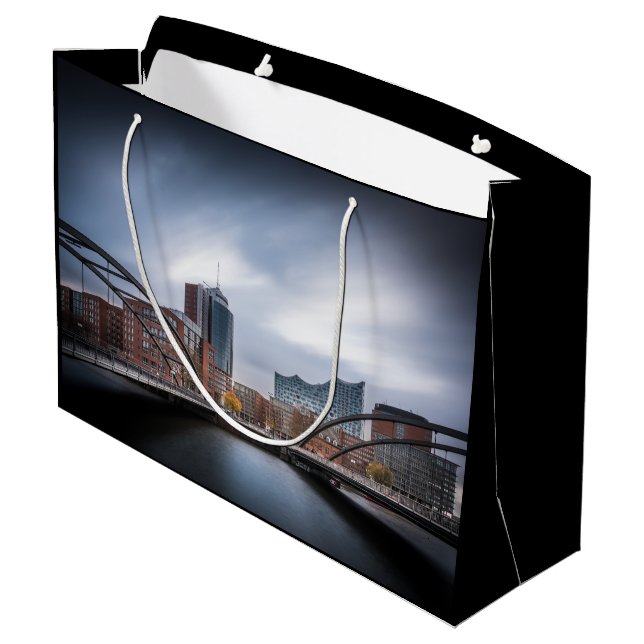 Hamburg Tyskland (Baksidan Vinklad)