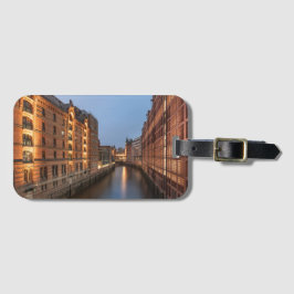 Hamburg Tyskland Bagagebricka