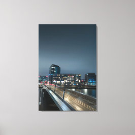 Hamburg Tyskland Canvastryck