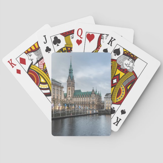 Hamburg Tyskland Casinokort (Baksidan)