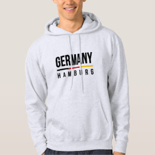 Hamburg Tyskland Hoodie