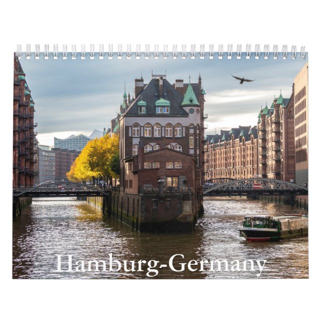 Hamburg-Tyskland kalender (Omslag)