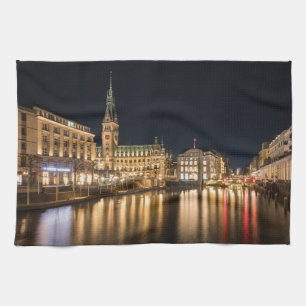 Hamburg Tyskland Kökshandduk
