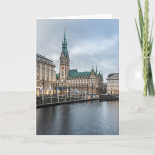 Hamburg Tyskland Kort