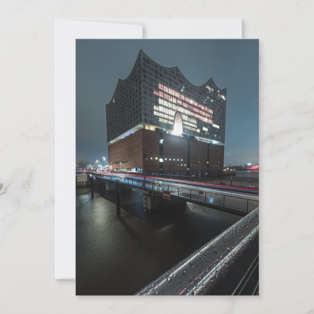 Hamburg Tyskland Kort (Framsida)