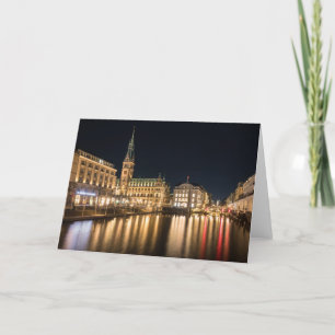 Hamburg Tyskland Kort