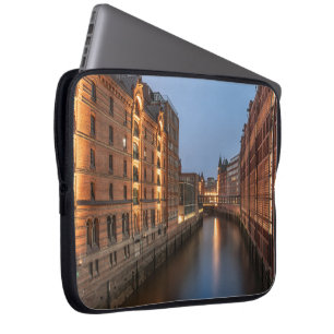Hamburg Tyskland Laptop Fodral