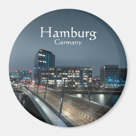 Hamburg Tyskland Magnet
