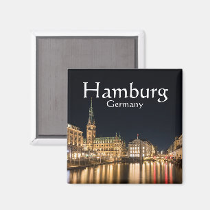 Hamburg Tyskland Magnet