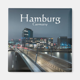 Hamburg Tyskland Magnet