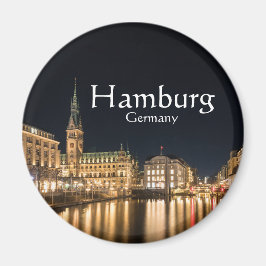 Hamburg Tyskland Magnet