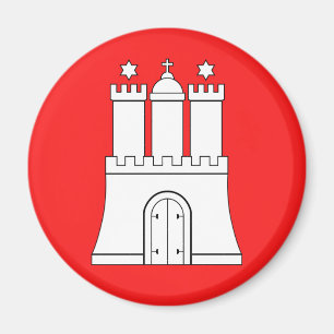 Hamburg Tyskland Magnet