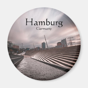 Hamburg Tyskland Magnet