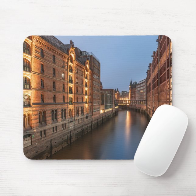 Hamburg Tyskland Musmatta (Med mus)