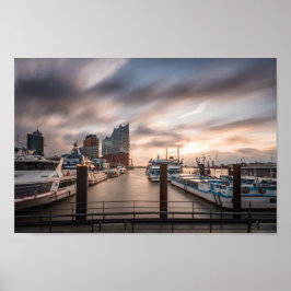 Hamburg Tyskland Poster