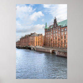 Hamburg Tyskland Poster