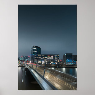 Hamburg Tyskland Poster