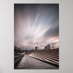 Hamburg Tyskland Poster