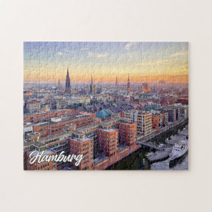 Hamburg, Tyskland Pussel