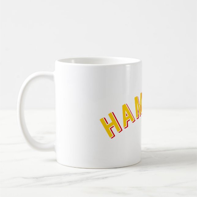 Hamburg, Tyskland Vintage Arch Kaffemugg (Vänster)