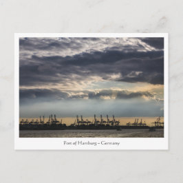 Hamburg Tyskland Vykort