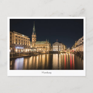 Hamburg Tyskland Vykort
