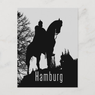 Hamburg, Tyskland Vykort