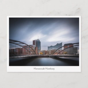 Hamburg Tyskland Vykort