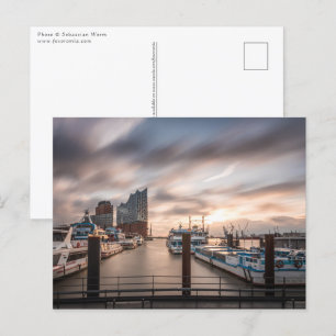 Hamburg Tyskland Vykort