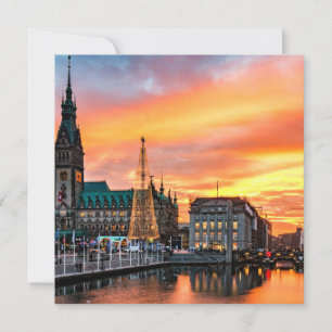 Hamburg, Tysklant landskapsfoto