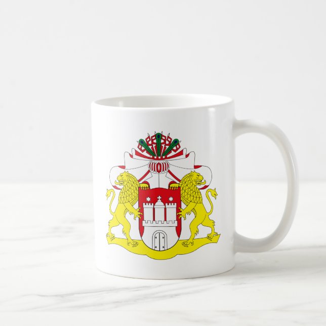 Hamburg vapensköldmugg kaffemugg (Höger)