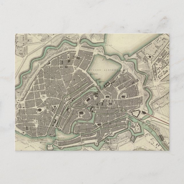 Hamburg Vykort (Framsida)