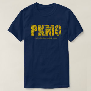 Hamburgare & Brats, knipor, ketchup, senap, lökar T Shirt