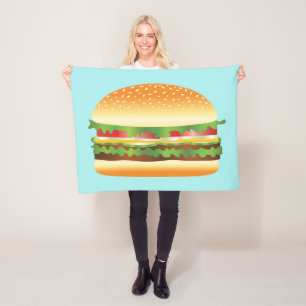 Hamburgare Fleecefilt