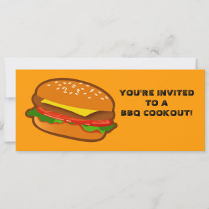 Hamburgare Inbjudningar