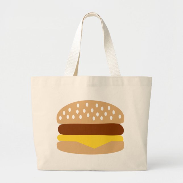 Hamburgare Jumbo Tygkasse (Framsidan)
