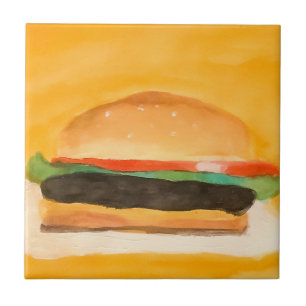 Hamburgare Kakelplatta