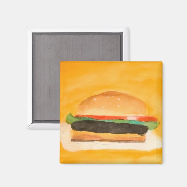Hamburgare Magnet (Front/Back)