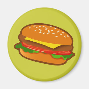 Hamburgare Magnet