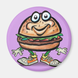 Hamburgare Magnet