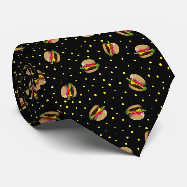 hamburgare mönster slips (Rullad)