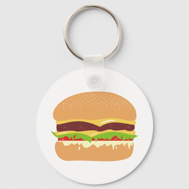 hamburgare nyckelring (Framsida)