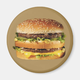 hamburgare på än magnet