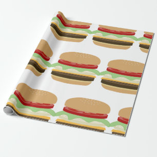 Hamburgare Presentpapper