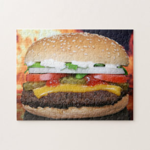 Hamburgare Pussel