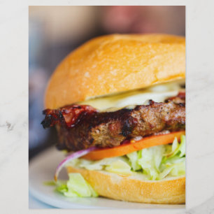 Hamburgare Reklamblad