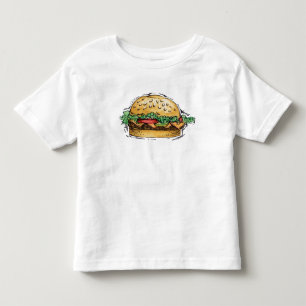 Hamburgare - småbarnT-tröja Tröja