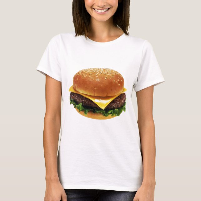 hamburgare t-shirt (Framsida)